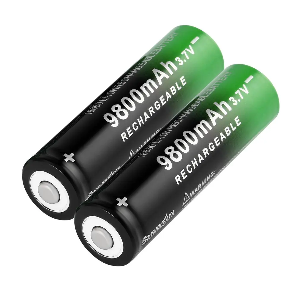 18650 9800mAh аккумулятор 3,7 V литиевая батарея для фонарика или других электроприборов