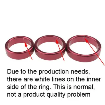 WAKEWAY 40MM, 45MM, 50MM Stainless Steel Metal Men's Fashion Ring Penis Delayed Ejaculation Ring 4