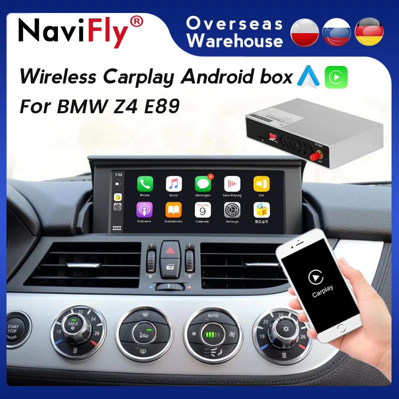 Car Multimedia Video universal Navigation Android Box Wireless Carplay For BMW Z4 E89 2009-2018 support Mirror-Link camera | Автомобили и