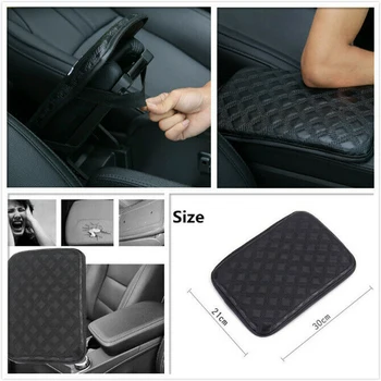 

Car Car Armrests Cover Leather Pad Cover Console Box Cushion Brand New