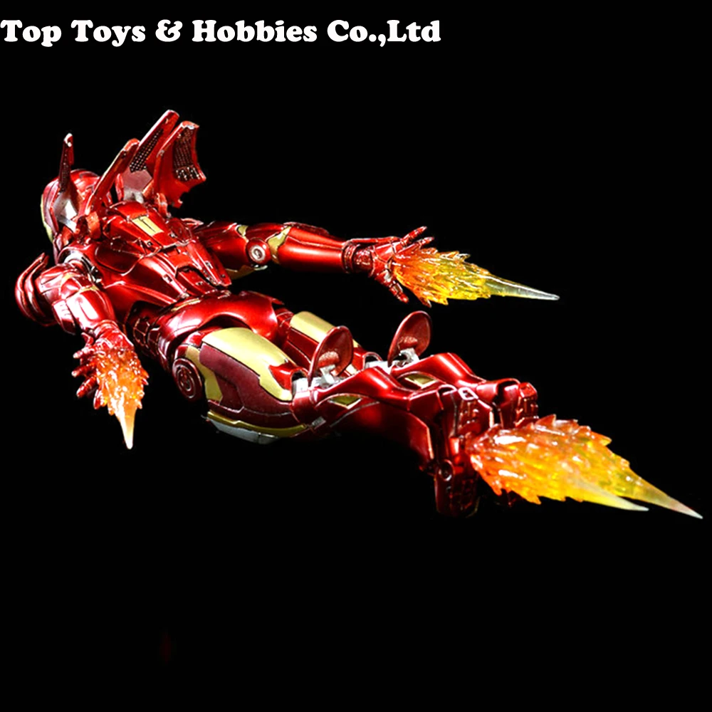 

IN stock 1/12 Scale Alloy Iron Man Movable MARK 7 MK7 MKVII Action Figure model toy Doll For collection holiday gift