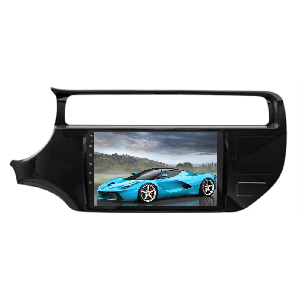 Clearance Sinosmart  Android 8.1 2Din IPS/QLED 2.5D screen car gps radio navigation player for Kia Rio 2012-2017 3