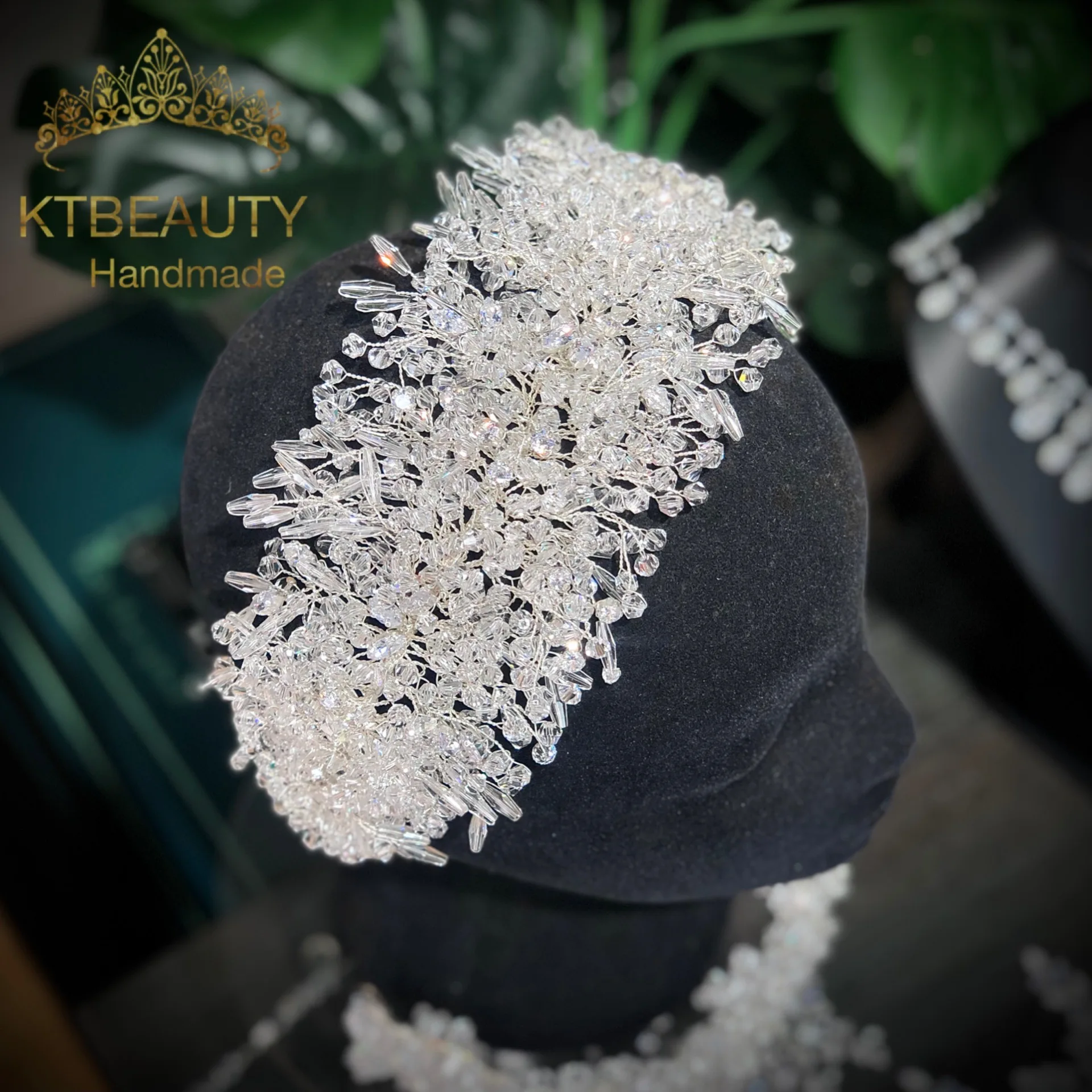 Tiara Con Diamant De Imitación Para Niña Y Mujer, Corona De Reina Y