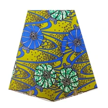 Настоящий гарантированный настоящий голландский воск хлопок принты высокое качество Pagne настоящий Африканский Анкара швейная ткань