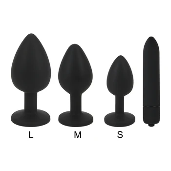 OLO Butt Plug Anal Plug Bullet Vibrator Sex Toys for Women Men Prostate Massager Erotic Adult Products 6