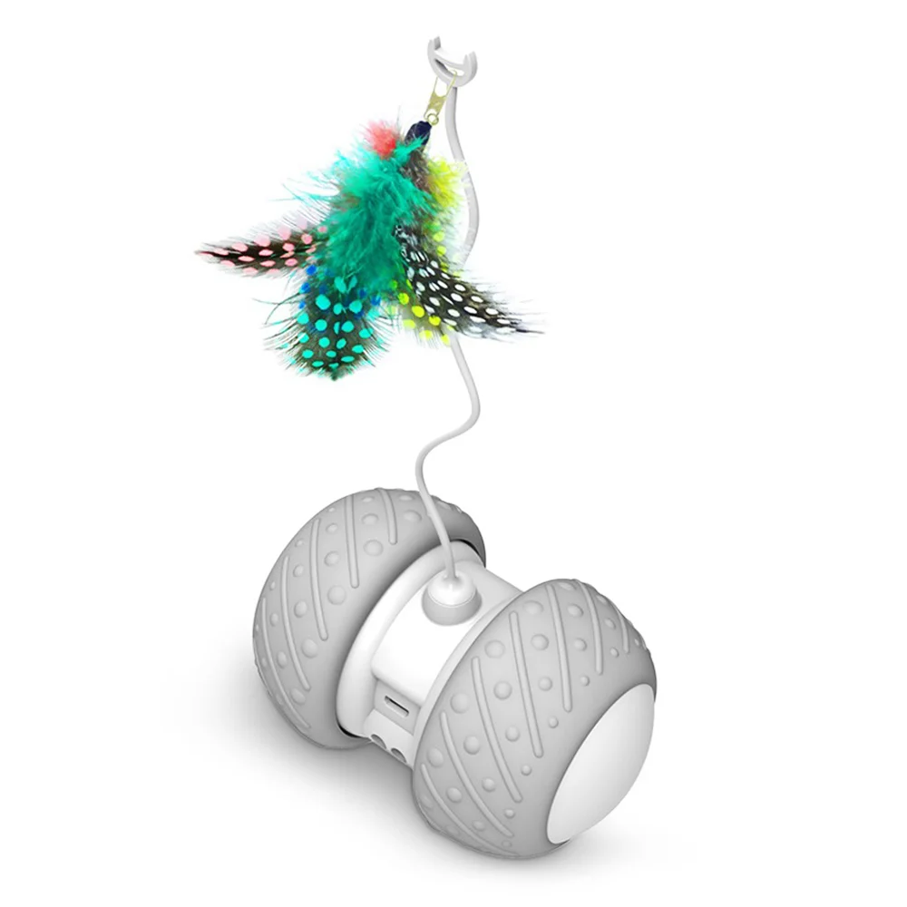 

Smart Electronic Toys For Cats Automatic Sensing Obstacles LED Wheel Cat Toys Interactive Cats Pet Products Cat Games