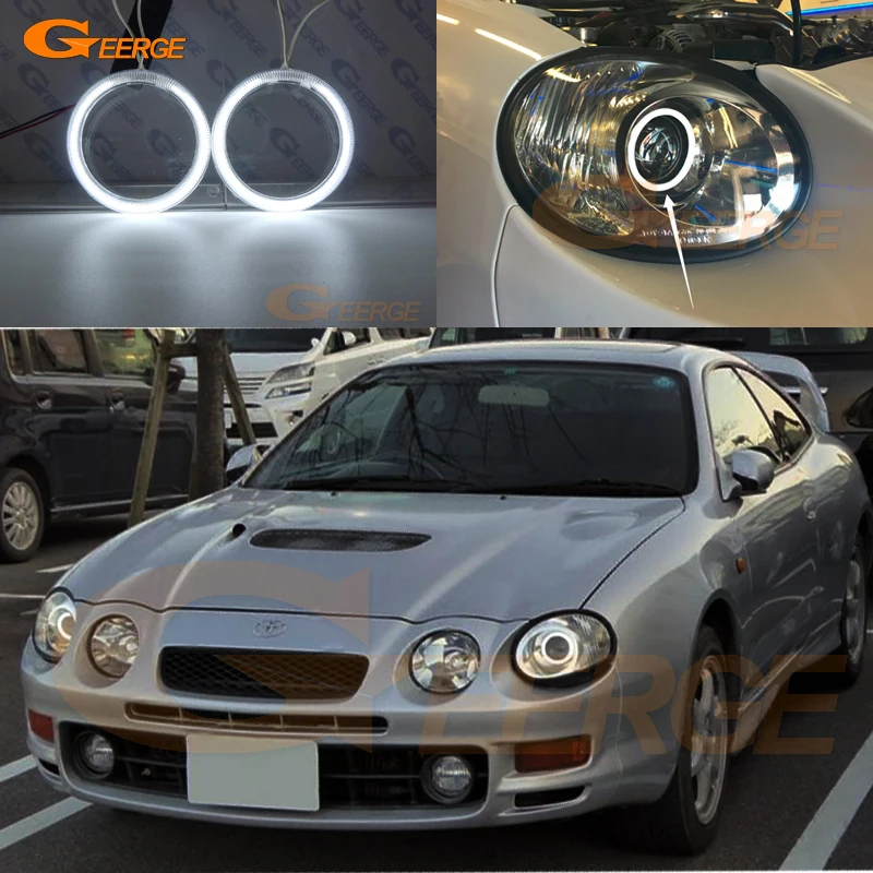 

For Toyota Celica ST202 ST205 1994-1999 Kouki Headlight Excellent Ultra bright CCFL angel eyes Halo Ring car Accessories