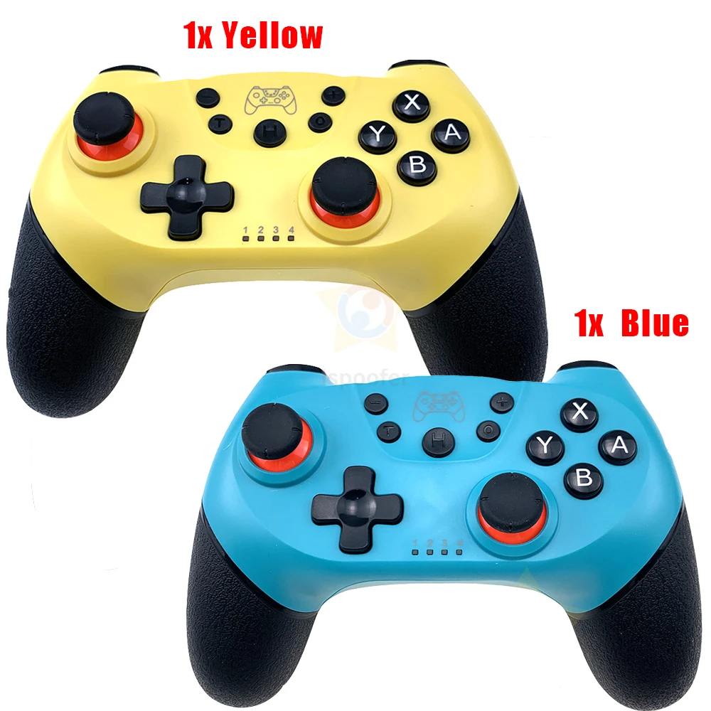 1/2 Pcs New Wireless Bluetooth-compati Pro Controller Gamepad Joypad Remote Joystick for Nintend Switch Console Game Accessories 