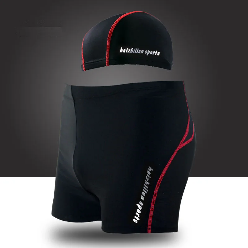 

Extra-value Profession Waterproof Quick-Drying Athletic MEN'S Swimming Trunks + Swim Cap AussieBum MEN'S Swimming Trunks Manufac