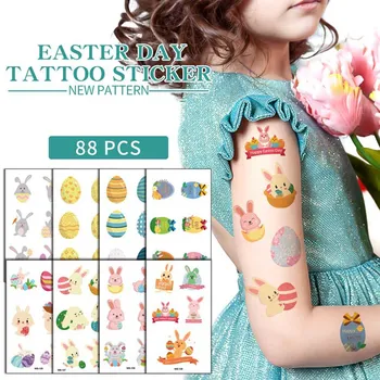 

10 Pcs Temporary Tattoos Unicorn Stickers Party Supplies Party Favors For Boys Girls