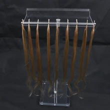 Горячая Распродажа акриловая подставка для наращивания волос Прозрачная подставка для парика/держатель