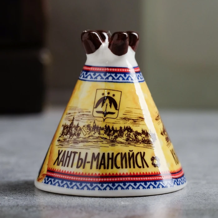 Колокольчик в форме чума Ханты-Мансийск. Мамонт | Дом и сад