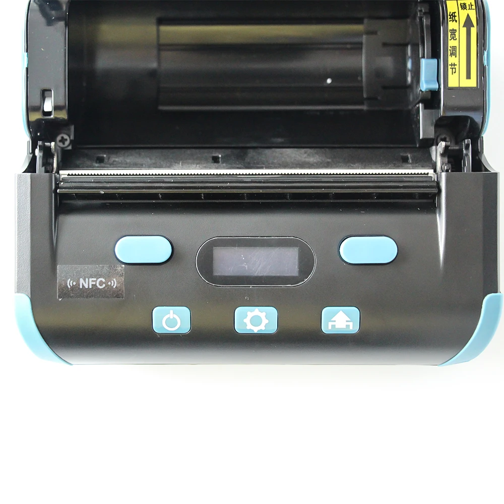 4 дюйма 104 мм Портативный Прямой Термальный Bluetooth мобильный чековый и принтер штрих-кода 2 в одном принтере MHT-P1082