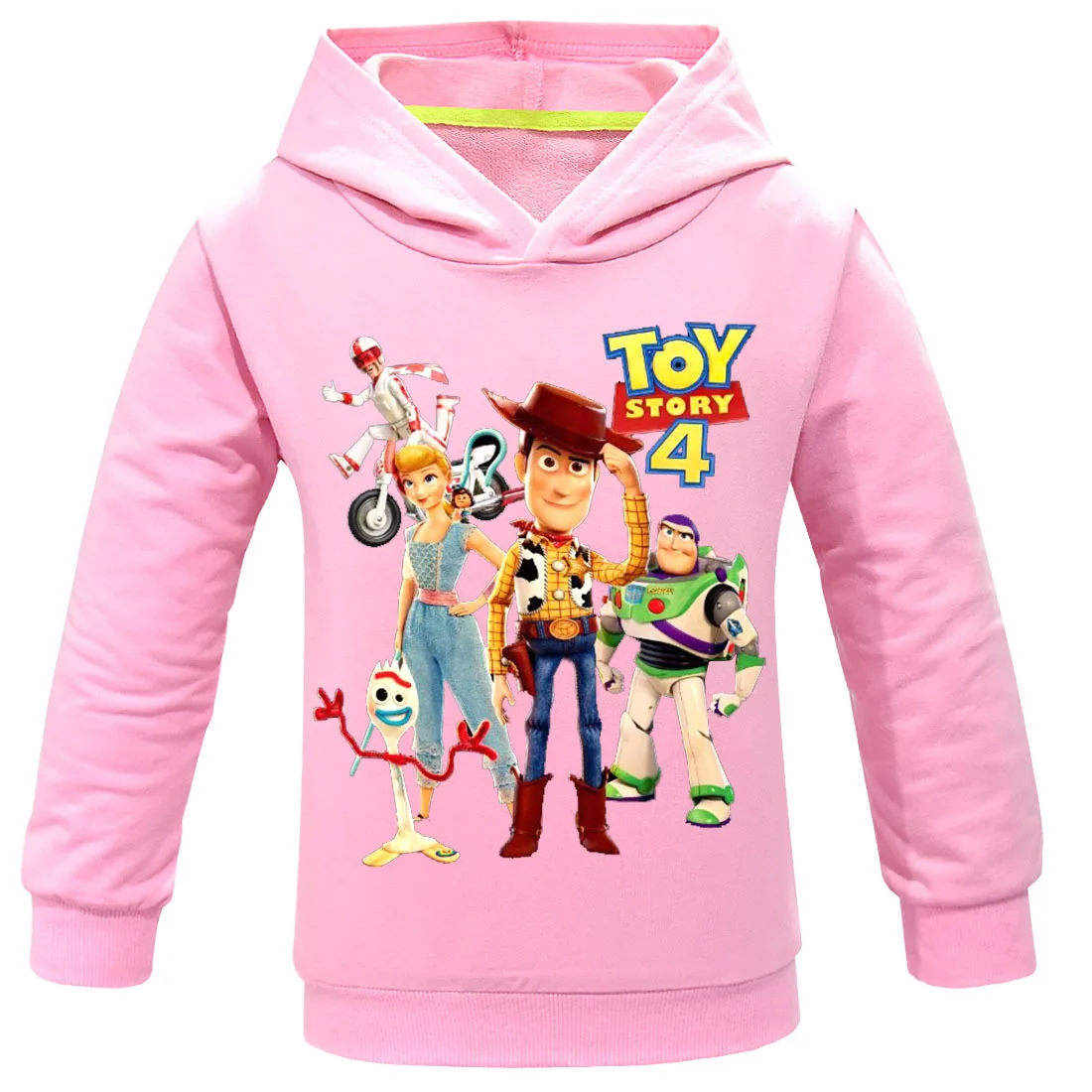 Толстовка с героями мультфильмов игрушка из фильма 4 Forky Alien Woody/Детские топы с принтом для мальчиков и девочек, толстовки в стиле хип-хоп, базовое пальто на весну