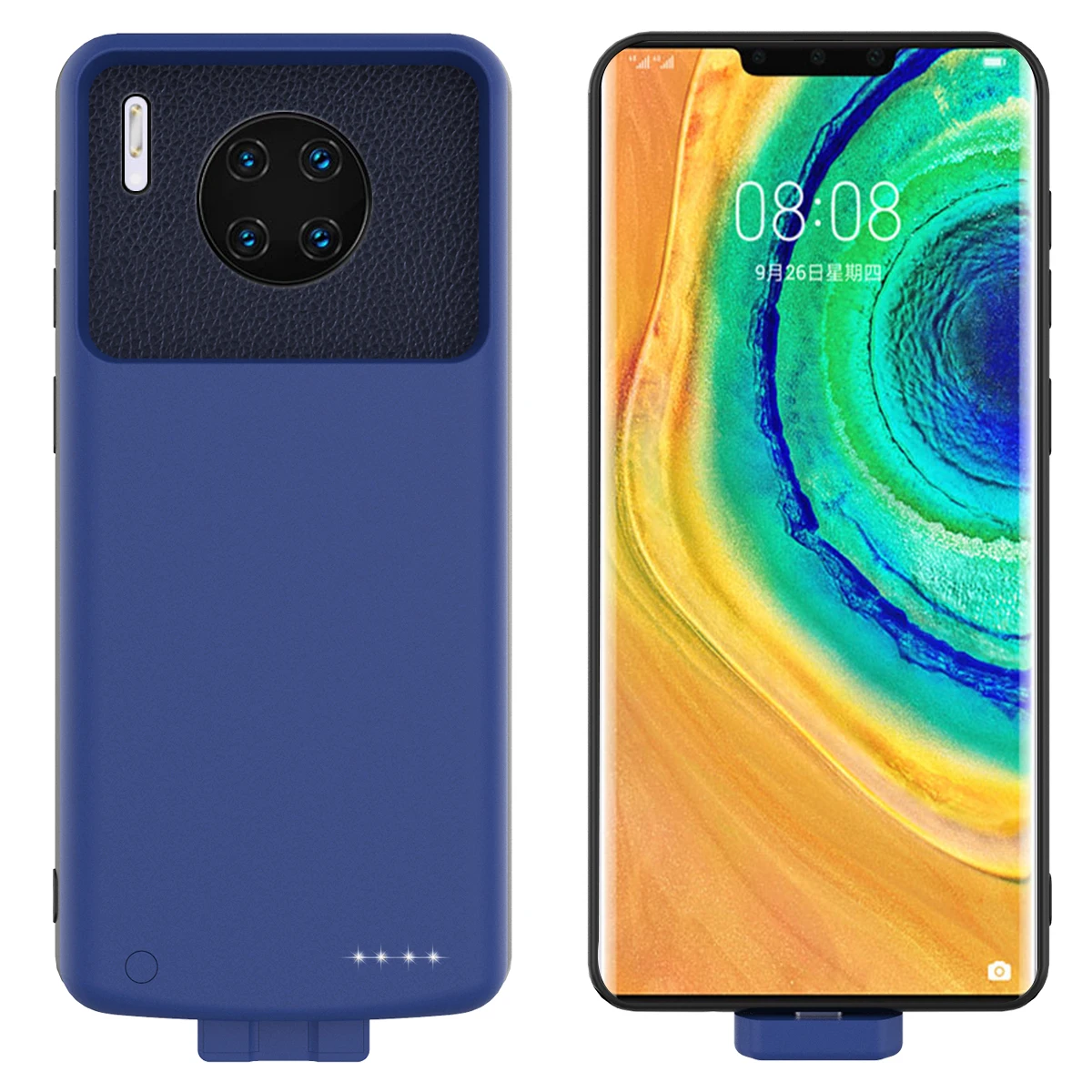 Для huawei mate 30 Pro Чехол для зарядного устройства 7000 мАч внешний резервный внешний аккумулятор Защитный чехол для зарядки mate 30 Pro Аккумулятор