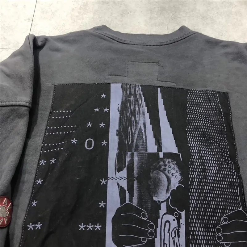 Толстая Осенняя Повседневная Толстовка с капюшоном Cav Empt, пуловер с капюшоном для мужчин и женщин, уличная одежда в стиле хип-хоп, ретро, с эффектом потертости, со старым цветом, толстовки с капюшоном c. E Cav Empt