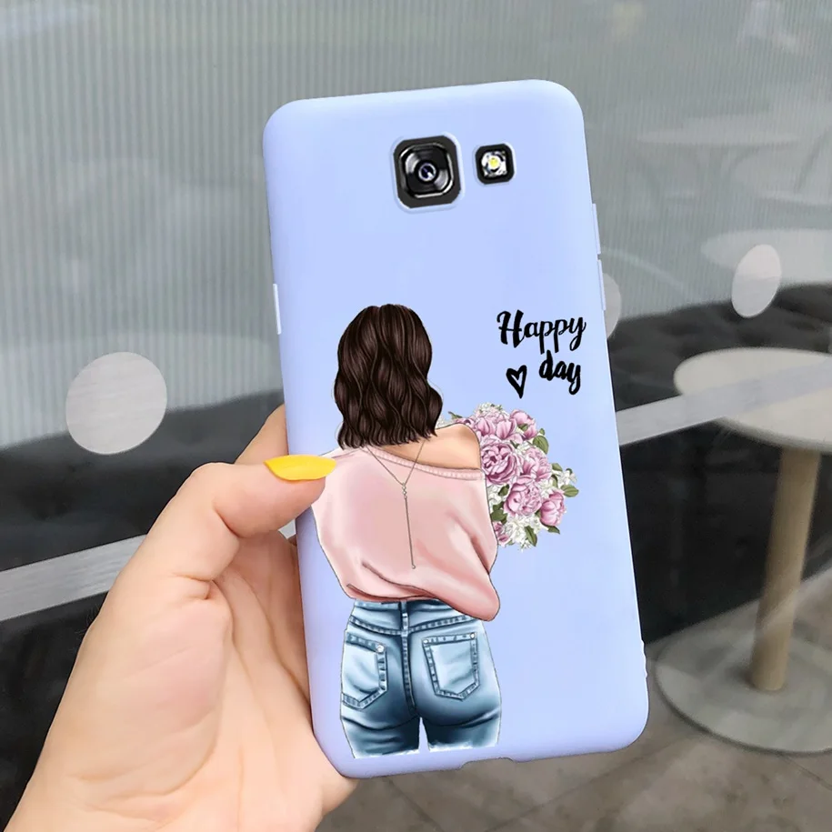 iphone pouch For Samsung J4 Plus Case For Samsung J4 2018 Cover Matte TPU Daisy Phone Case For Samsung Galaxy J4 Plus J4+ J4 2018 Soft Fundas cell phone dry bag Cases & Covers