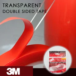 6/8/10/12mm Clear 3M 4910F Double Sided Tape Strong Transparent No Traces Acrylic Adhesive Tape Home Car Office Decor Stickers