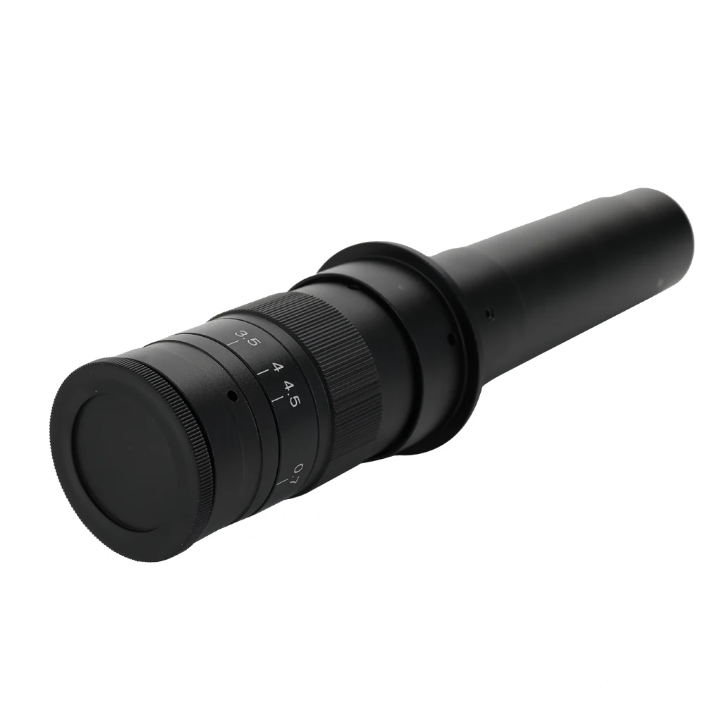 Регулируемый 180X 120X 300X 200X 130X зум c-крепление объектива 0.7X~ 4.5X увеличение 25 мм для мультимедийного интерфейса Микроскопа Камеры