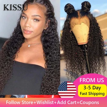 

HD Lace Frontal Wig Kinky Curly Lace Front Wigs Brazilian Kinky Curly Lace Front Wig HD Transparent Lace Frontal Human Hair Wig