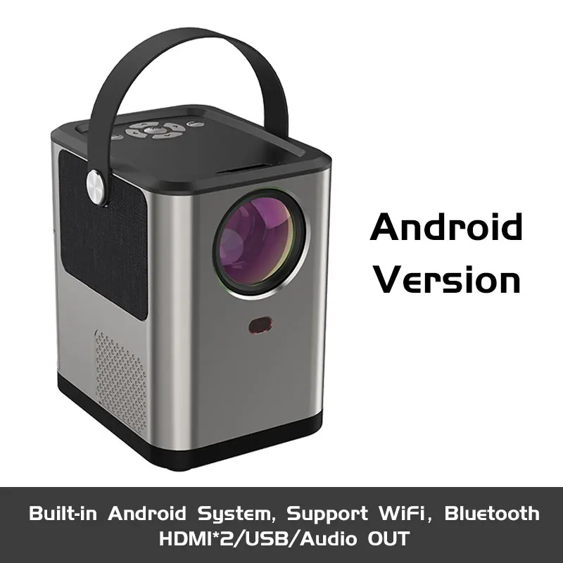 viewsonic projector ALSTON BBQ4 Full HD 1080p Projector Android Bluetooth Home theater cinema HDMI-compatible USB Proyector Beamer projector mobile Projectors