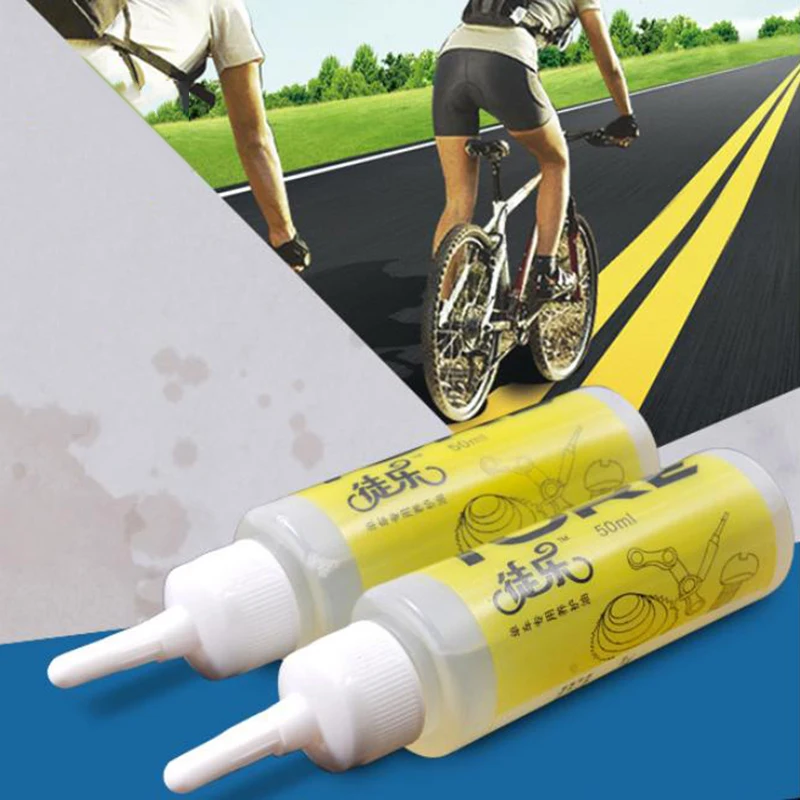

Bicycle Chain Oil 50ml Wheel Dry Lubricant Repair Lubricating Grease MTB Bike Resist Rust Lubrication Dust