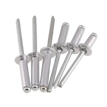 

Core-pulling aluminum rivets round head aluminum rivets GB core-pulling rivets rivet specifications wholesale series 50PCS