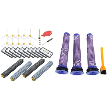 

Replacement Dyson V6 Filter, Compatible Dyson V6 V7 V8 DC58 DC59 & Replacement Accessory for Irobot Roomba 800 Series