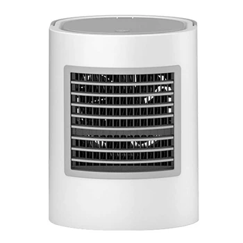 

Air Conditioner Fan Portable Home Night Light Usb Desktop Air Conditioner Fan Cooling Fan Air Cooler,Gray