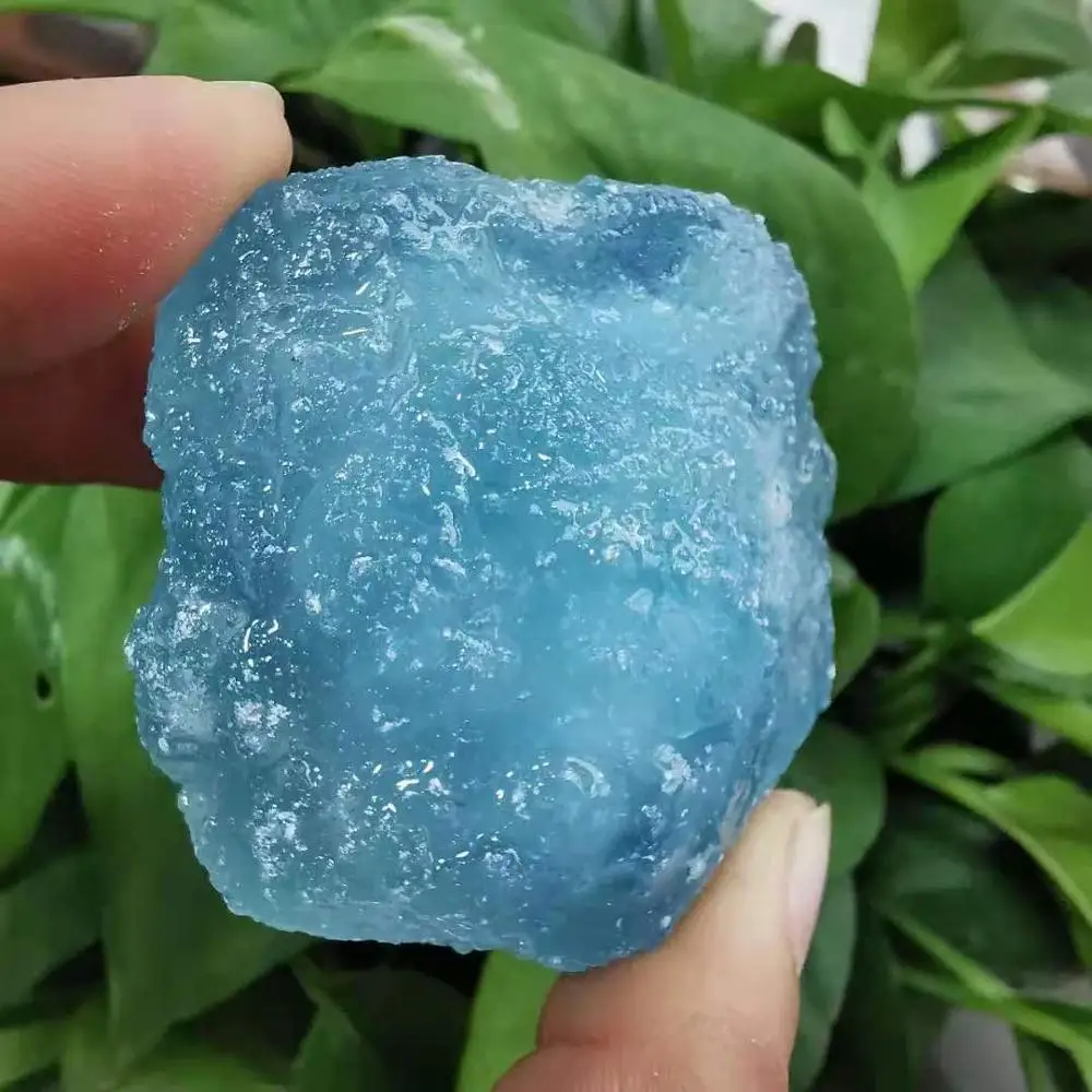 50-95g Natural Aquamarine Mineral Specime raw stone crystal reiki healing 4