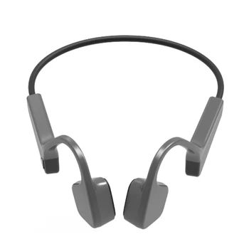 

V11 Bone Conduction Earhook Earphone Wireless Bluetooth 5.0 Portable Handsfree Calls Business Driving Gaming Stereo Headphone