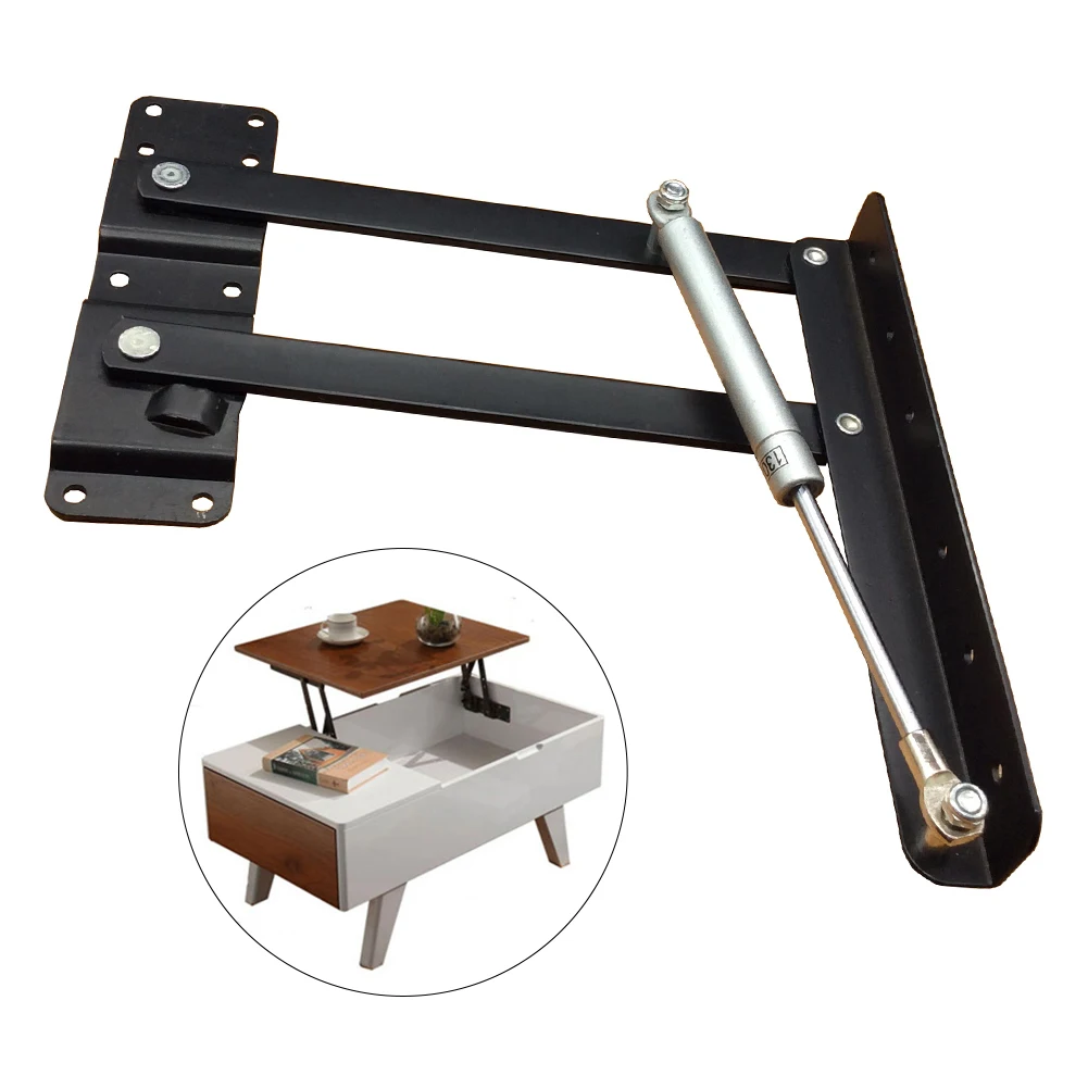 

2PCS Top Shelf Mechanism Accessories Folding Spring Multifunctional Hardware Tea Table Hing Tool DIY Lifting Rack Furniture