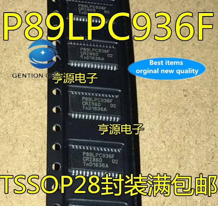 

2 шт P89LPC936F P89LPC936FDH TSSOP28 в наличии 100% новый и оригинальный