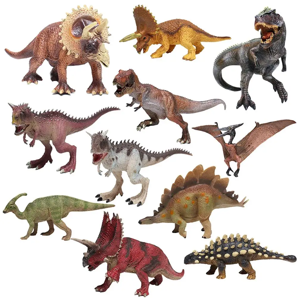 

Mini Dinosaur PVC Action Figure Simulation Model Children Toy Desk Decoration Early Educational Model Figure for Birthday Gifts
