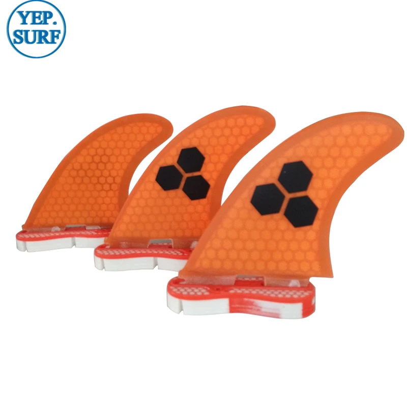 

Surf Fins FCSII G5 M Size Surfboard Honeycomb Fins Orange FCS 2 Fin Hot Sell FCS II Fin Quilhas