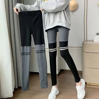 

Z Pants Women Spring Print Pants Running Sports Slim Pull Slacks High Waist Leggings Female Trousers Sport Pants