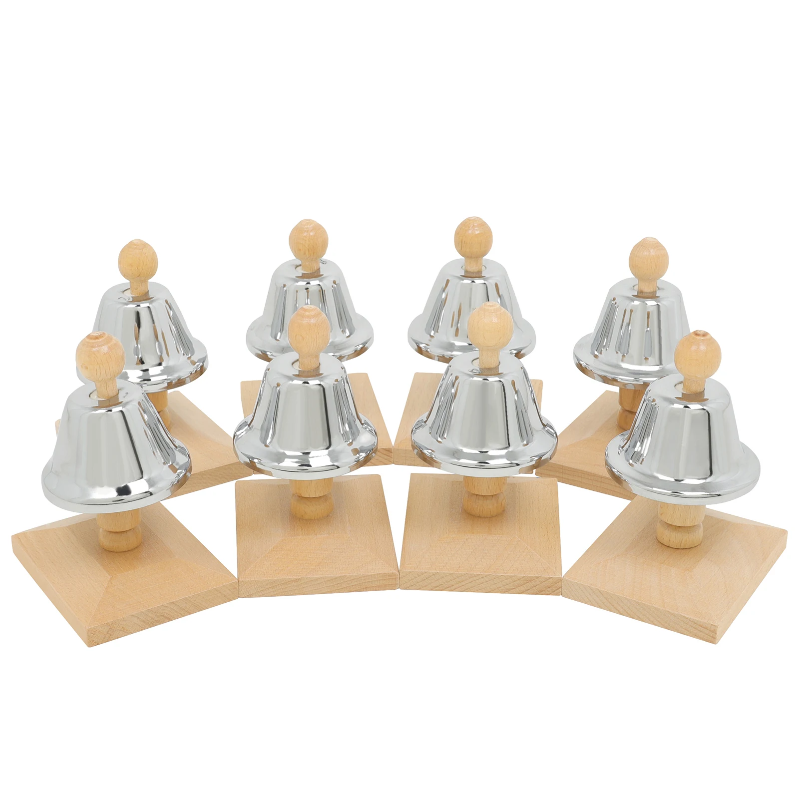 Conjunto de Sino de Mão Note para Crianças Conjunto de Sinos Presente de Música para Bebês Mbat Musicais Duas Brocas Educação Precoce Instrumento Orff m 8 - Image 2