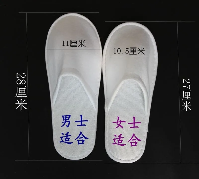 

Household Hospitality Five-Star Hotel Disposable Slipper Hotel Hotel Printed Logo Household Slipper Bed & Breakfast