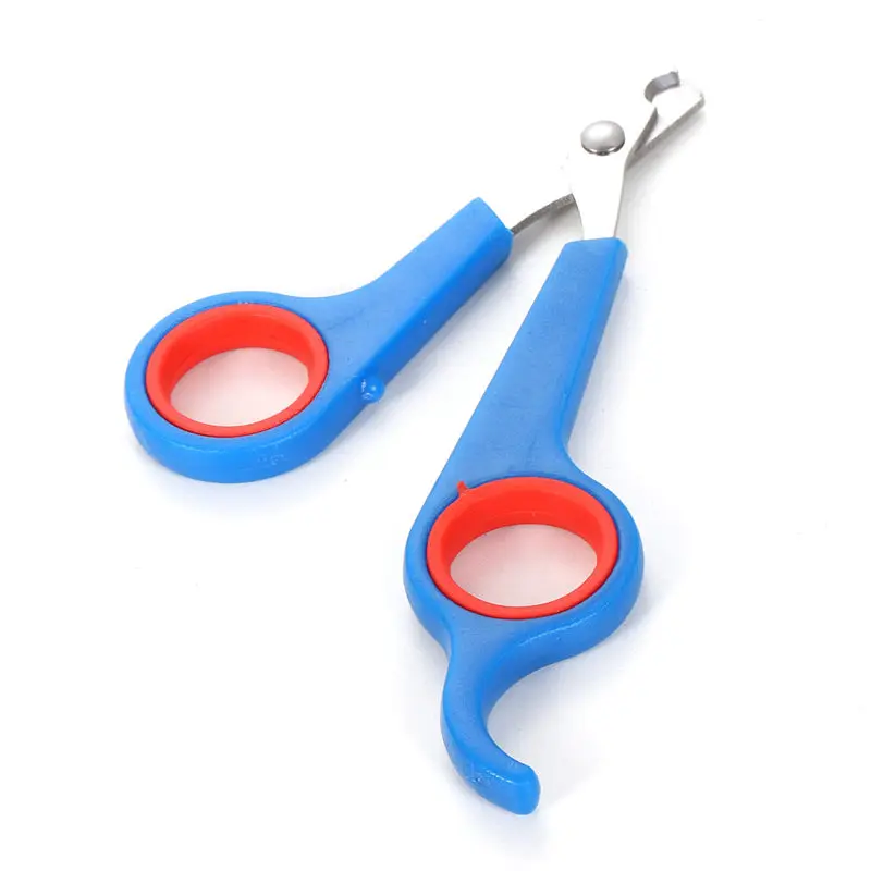 

Promotion! Nail Scissors Pliers Small Pets Dog Cat Claw Grooming blue