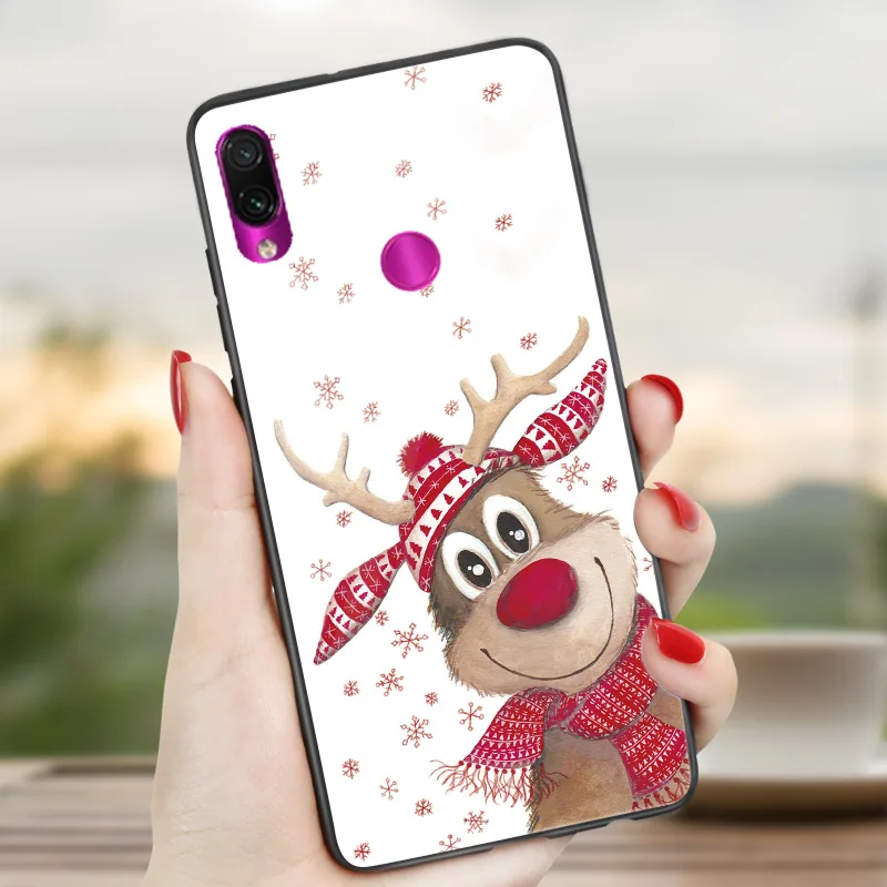SD3GY Рождественский чехол для телефона Redmi 7A, чехол для Xiaomi Redmi Note 8 PRO 7 6 5 Happy new year PC, чехол для Redmi 5A 6A 8A 5 Plus 5A Prime Funda - Цвет: SD3GY