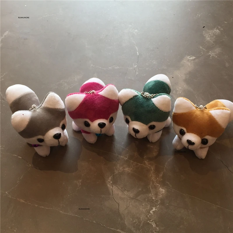 Приблизит. Фото. 10 см Плюшевые игрушки хаски плюшевые маленькая собака|little plush