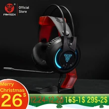 FANTECH 3,5 мм игровая гарнитура HG20 RGB наушники с микрофоном для ПК PS4 и AC3001 Гарнитура держатель для PUNG FPS гарнитура геймер