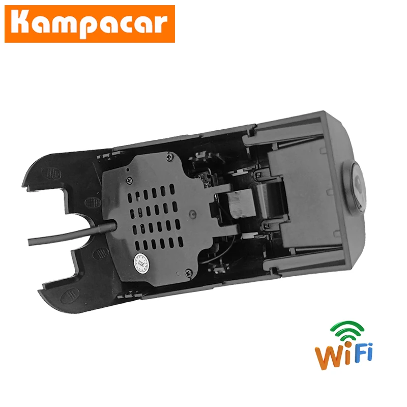 Kampacar два объектива автомобиля Wifi DVR Dash камеры для Volvo XC40 четыре колеса привода Авто регистратор Wifi Автомобильный видеорегистратор два видеорегистратора