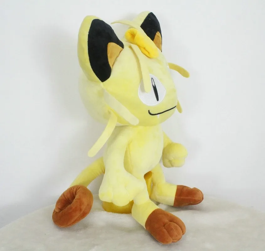 Takara Tomy Покемон кукла эльф Meowth плюшевые игрушки для детей рождественские подарки на день рождения