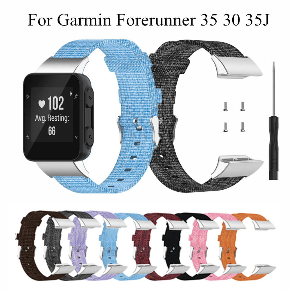 Correa de repuesto colorida para reloj Garmin Forerunner 35/30, correa de  reloj inteligente - AliExpress