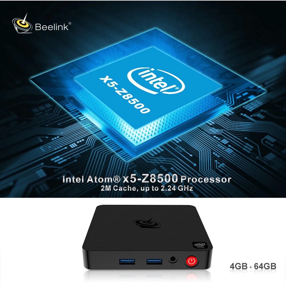 64gb rom atom X5-Z8500 2.4g 5g wifi