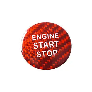 

for Toyota Corolla Avalon Crown Stop Start Button Cover Sticker Car Engine Ignition Push Buttons Trim Stickers