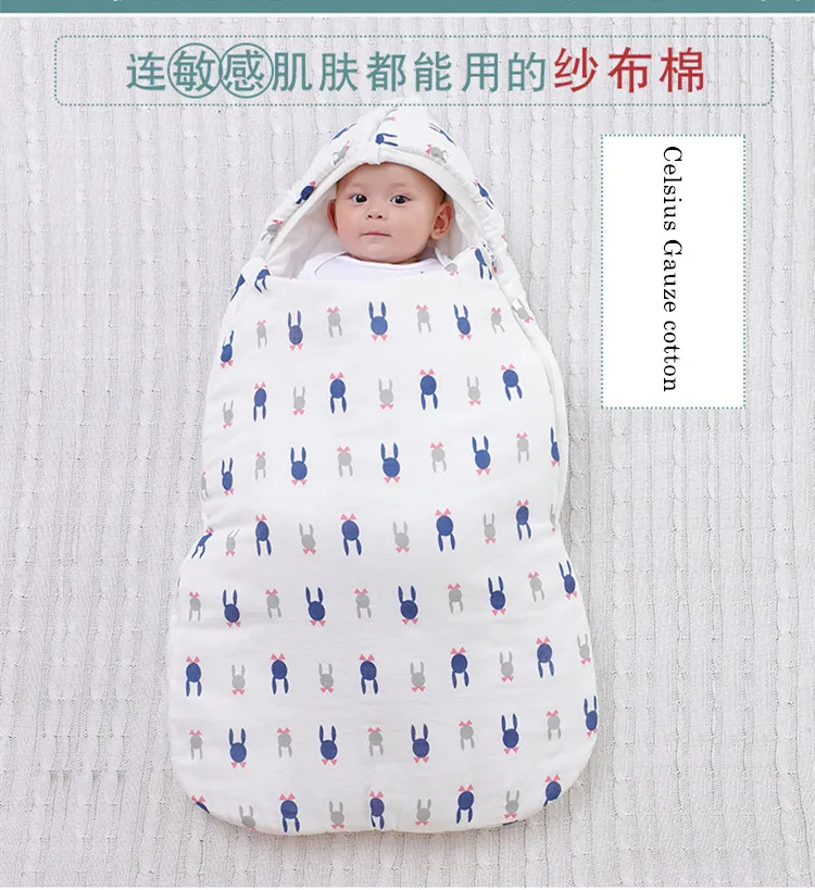 Детский спальный мешок, пеленка, кокон для новорожденных одеяло, конверт, спальные мешки с рисунком, детский кокон, конверты для новорожденных