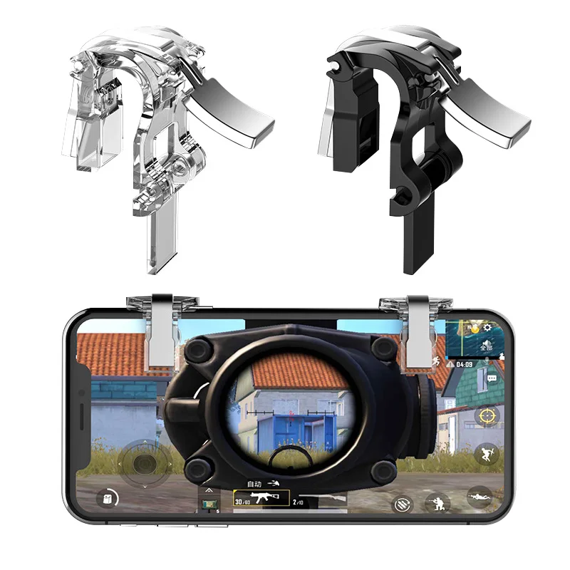 S4 PUBG игровой контроллер геймпад металлическая кнопка пуска быстрая съемка