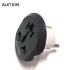 AUKTION Universal European EU Plug Adapter AU UK American US To EU Travel Adapter Electric Plug Power Charger Sockets Electrical ► Photo 1/6